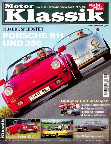 Deckblatt Motor Klassik (01/2004)